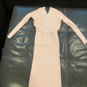 Pink Sisouhor Sweater Dress